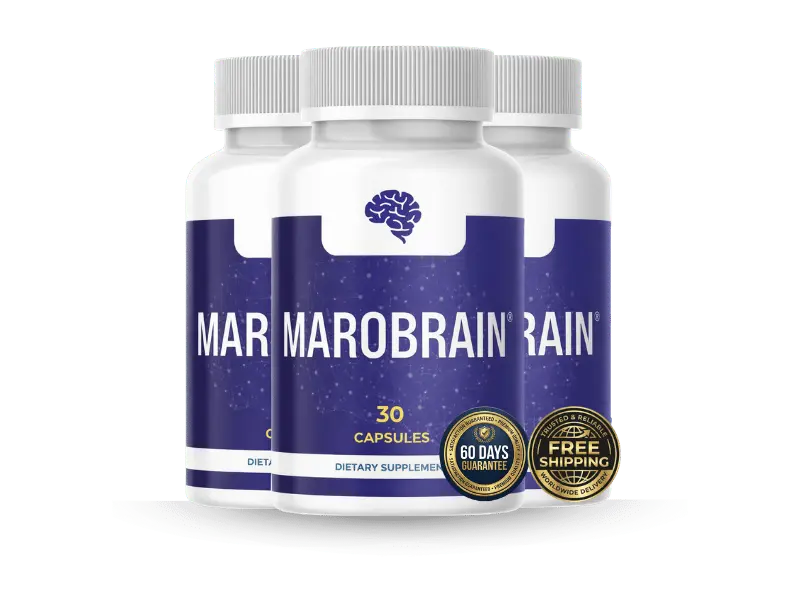 Marobrain 3-bottle bundle — most popular brain supplement package