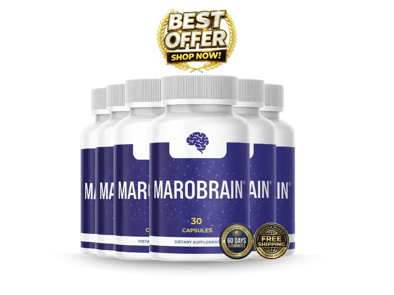 Marobrain 6-bottle best value package — 180-day supply